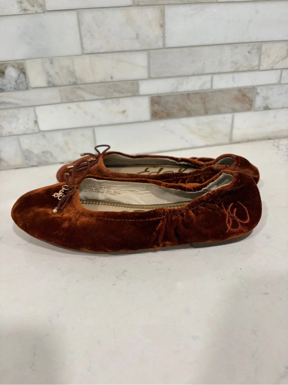 Sam Edelman velvet ballet